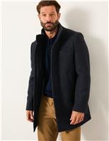 Wool Blend Overcoat