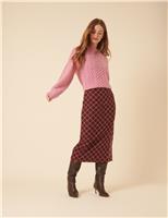 Wool Blend Cable Knit Jumper