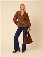 Pure Cotton Cord Embroidered Blouse