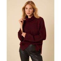 Roll Neck Relaxed Fit Jumper