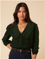 Pure Cotton Cord Blouse