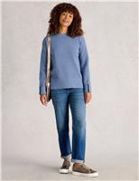 Pure Cotton Textured Jumper