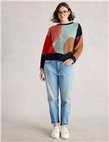 Patterned Jumper with Wool