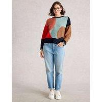 Patterned Jumper with Wool