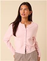 Crew Neck Cardigan