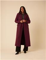 Double Breasted Longline Tailored Coat