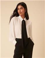 Tie Neck Blouse