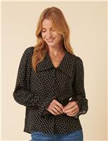 Floral Collared Blouse