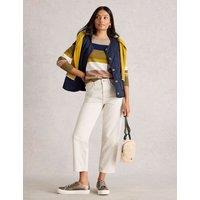 Merino Wool Blend Striped Jumper
