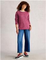 Textured Crew Neck Jumper