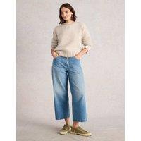 Wool Rich Tipped Crew Neck Jumper