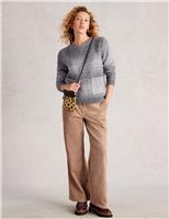 Ombre Crew Neck Jumper