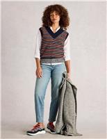 Striped V-Neck Vest Top