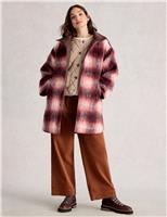 Checked Reversible Coat