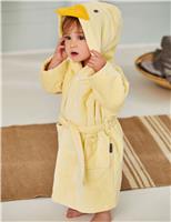 Pure Cotton Towelling Robe (6 Mths-7 Yrs)