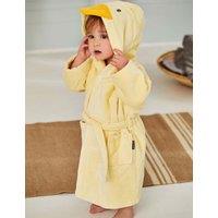 JoJo Maman Bb Pure Cotton Towelling Robe (6 Mths-7 Yrs) Yellow