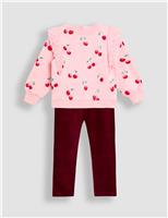 2pc Cotton Rich Top & Bottom Outfit (1-9 Yrs)