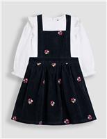 2pc Pure Cotton Embroidered Outfit (6 Mths - 7 Yrs)