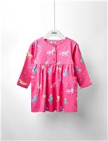 Pure Cotton Unicorn Dress (12 Mths - 7 Yrs)