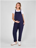 Maternity Pure Cotton Jersey Dungarees