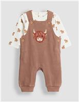 Pure Cotton Dungarees (0-24 Mths)