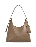 Faux Leather Shoulder Bag