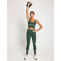 Lilybod Activate High Waisted Leggings Dark Green Mix
