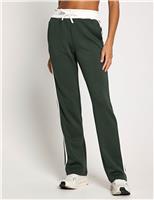 Nikki Side Stripe Wide Leg Joggers