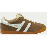 Gola Elan Suede Trainers Brown Mix