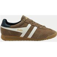 Gola Torpedo Suede Trainers Brown Mix