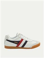 Men s Harrier Leather Stripe Trainers