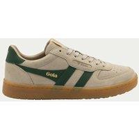 Gola Hawk Suede '86 Lace Up Trainers Grey Mix
