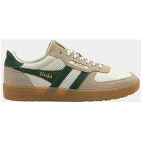 Gola Men's Hawk '83 Suede Stripe Trainers White Mix