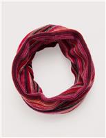 Wool Rich Striped Snood