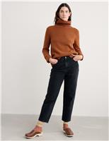 Wool Rich Funnel Neck Jumper