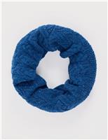 Merino Wool Rich Chunky Knit Textured Snood