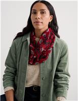 Pure Wool Floral Snood