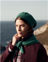 Merino Wool Rich Knitted Beret Hat