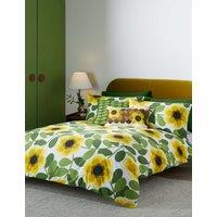 Orla Kiely Giant Water Lily Reversible Bedding Set Yellow Mix