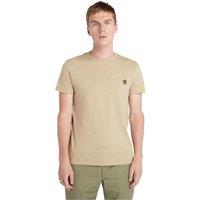 Timberland Pure Cotton Crew Neck T-Shirt Beige