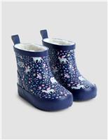 Kids Unicorn Wellies (3 Small - 11 Small)