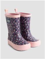 Kids Floral Wellies (4-10 Small)