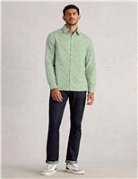 Regular Fit Pure Cotton Printed Shirt