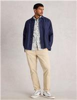 Regular Fit Pure Cotton Bike Print Shirt