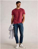 Pure Cotton Crew Neck T-Shirt