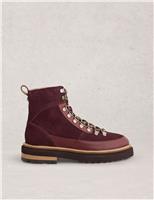 Suede Hiker Cleated Walking Boots