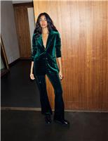 Velvet Relaxed Sparkly Blazer