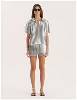 4th & Reckless Zita Co-ord Beach Shirt Multi