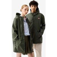 Hunter Jo Waterproof Hooded Raincoat Green