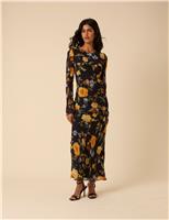 Floral Midaxi Column Dress